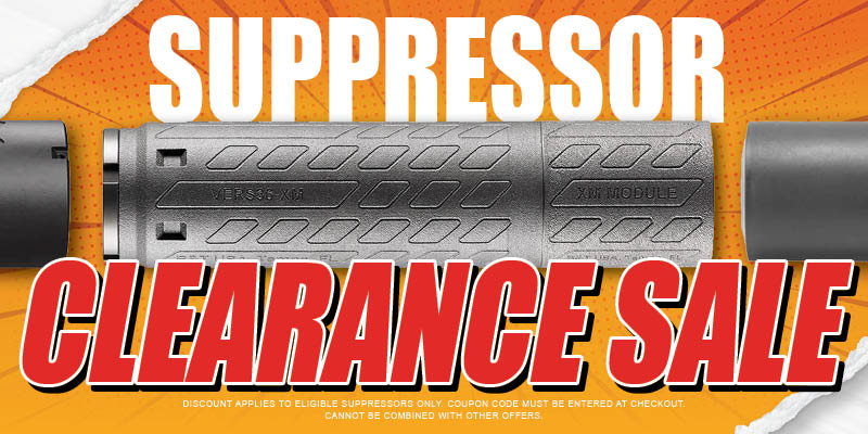 Suppressor Clearance Sale